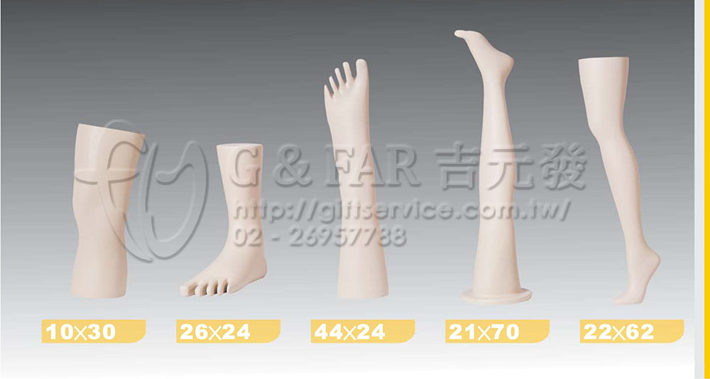襪腳護具模特兒MS-2